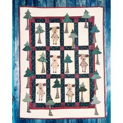 Elsa's Backyard- Cartamodello per Quilt, by Bobbin Bobbin - 1