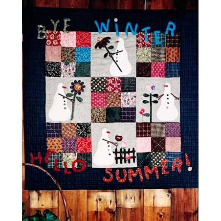 Bye Winter - Cartamodello per Quilt, by Bobbin