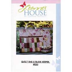 Quilt Bag & Block Keeper - Leanne's House by Leanne Beasley Leanne's House - 1