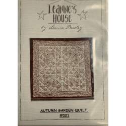 Autumn Garden Quilt - Leanne's House by Leanne Beasley Leanne's House - 1