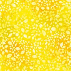 Artisan Batiks: Floral Fantasy Collection, Tessuto Yellow - Robert Kaufman Robert Kaufman - 1