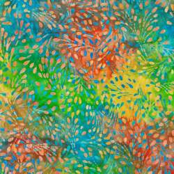 Artisan Batiks: Floral Fantasy Collection, Tessuto Multi - Robert Kaufman Robert Kaufman - 1