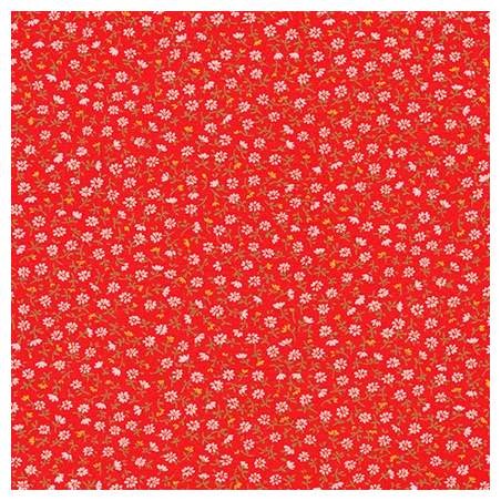 Sevenberry: Petite Garden Collection, Tessuto Red - Robert Kaufman Robert Kaufman - 1