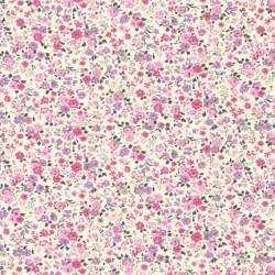 Sevenberry: Petite Garden Collection, Tessuto Pink - Robert Kaufman Robert Kaufman - 1