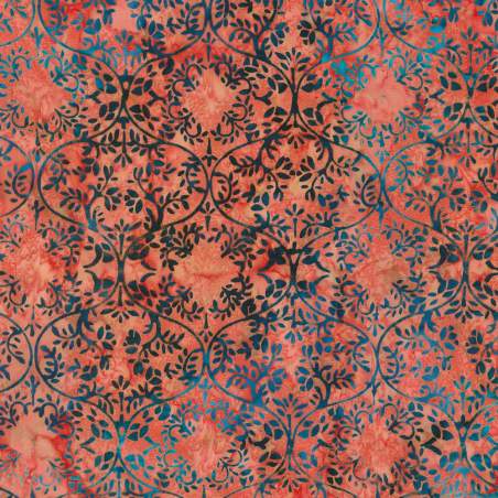 Artisan Batiks: Hermosa Collection, Tessuto Coral - Robert Kaufman Robert Kaufman - 1