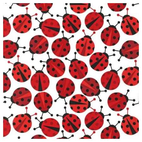 Urban Zoologie Collection, Tessuto Red - Robert Kaufman