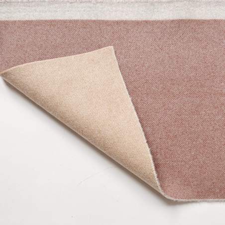 Panno di Lana in Puro Cashmere Double Face, n73 - Pretagliato da 20/25 x 35 cm