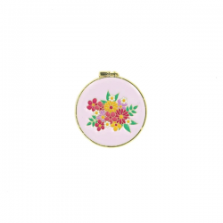 Bohin- Porta Ago Spilla Magnetica - Needle minder - Fiori