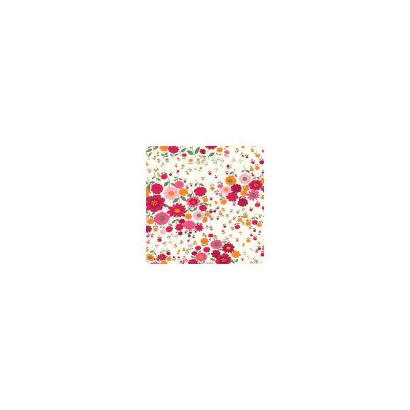 Sevenberry: Petite Garden Collection, Tessuto Fuchsia - Robert Kaufman Robert Kaufman - 1