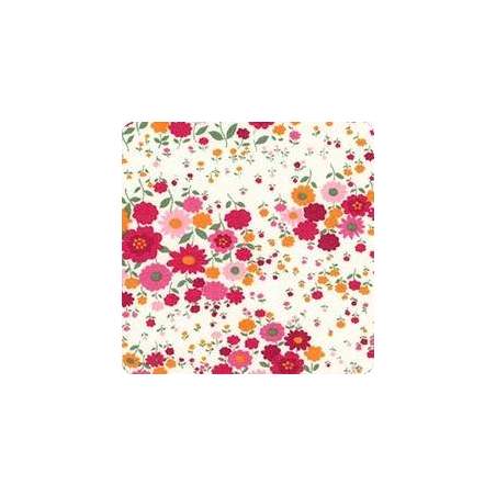 Sevenberry: Petite Garden Collection, Tessuto Fuchsia - Robert Kaufman Robert Kaufman - 1