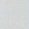 Robert Kaufman, Essex Yarn Dyed Classic Wovens - Chambray, Tessuto Tinto in Filo a Righe Bianco e Azzurro