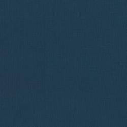 Robert Kaufman, Essex - Midnight, Tessuto Misto Cotone e Lino Tinto in filo, color Blu scuro Robert Kaufman - 1