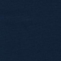 Robert Kaufman, Essex - Navy, Tessuto Misto Cotone e Lino Tinto in filo, color Blu navy