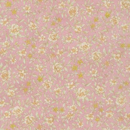 Petite Nostalgia Lawn Collection, Tessuto Pink - Robert Kaufman