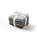 Paquete de 5 telas japonesas 25 x 27 cm - Turchese e Azzurro Roberta De Marchi - 2