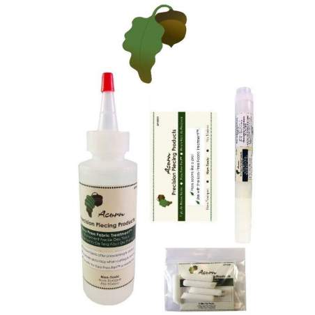 Liquido per Cuciture Piatte da 118 ml con Dispenser a Penna e Feltrini - Acorn Easy Press Pen