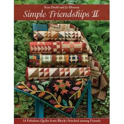 Simple Friendships II - 14 Fabulous Quilts from Blocks Stitched among Friends - Martingale Martingale - 1