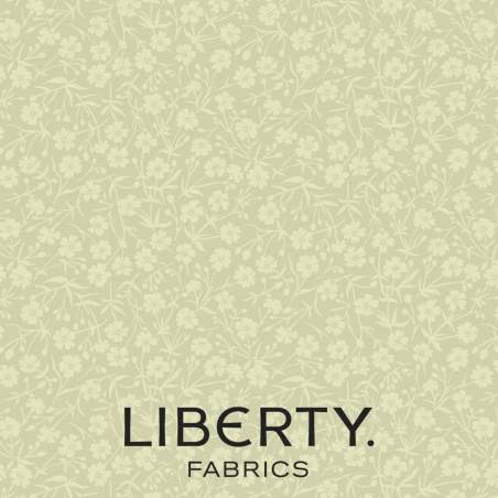 August Meadow Gooseberry, Tessuto Verde Uva Spina tono su tono - Liberty Fabrics Liberty Fabrics - 1