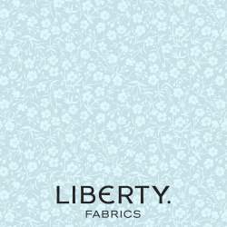August Meadow Sea Spray, Tessuto Azzurro Spruzzo Marino tono su tono - Liberty Fabrics Liberty Fabrics - 1