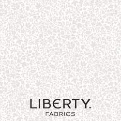 Lasenby Silhouette Cream on Cream Garden Walk, Tessuto Crema con piccoli fiori tono su tono - Liberty Fabrics Liberty Fabrics - 