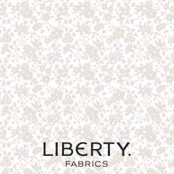 Lasenby Silhouette Cream Maddsie Blossom, Tessuto Crema con rampicanti tono su tono - Liberty Fabrics Liberty Fabrics - 1