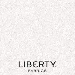 Lasenby Silhouette Cream on Cream York Fern, Tessuto Crema con foliage di felci tono su tono - Liberty Fabrics Liberty Fabrics -
