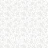 Lasenby Silhouette White on White, Maddsie Blossom, Tessuto Bianco con rampicanti tono su tono - Liberty Fabrics