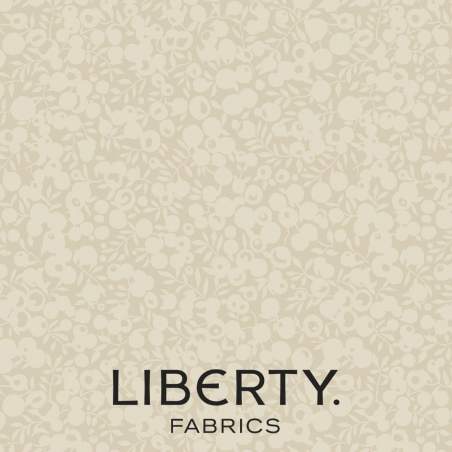 Wiltshire Shadow Biscuit, Tessuto Biscotto tono su tono - Liberty Fabrics