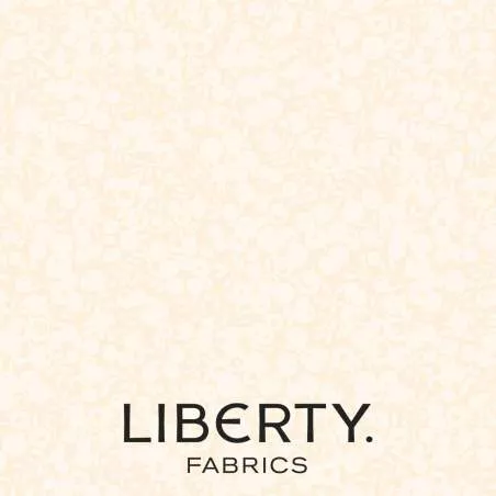 Wiltshire Shadow Cream, Tessuto Crema tono su tono - Liberty Fabrics Liberty Fabrics - 1