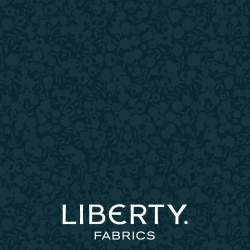 Wiltshire Shadow Navy Blue, Tessuto Blu Navy tono su tono - Liberty Fabrics Liberty Fabrics - 1