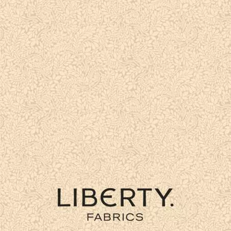 York Fern Linen, Tessuto Color Lino tono su tono - Liberty Fabrics