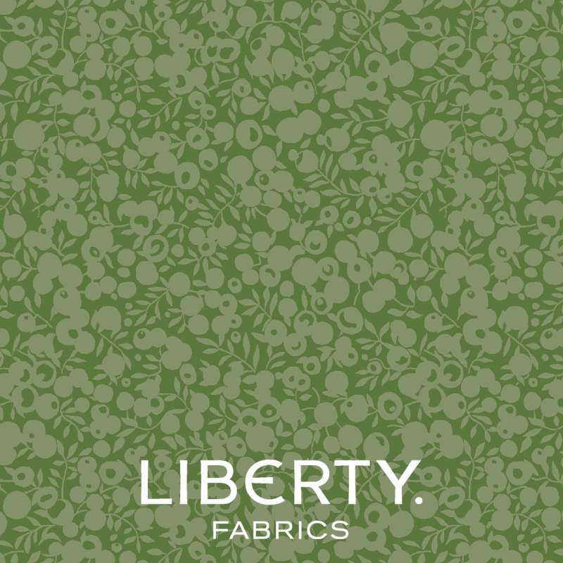 Wiltshire Shadow Leaf, Tessuto Verde Foglia tono su tono - Liberty Fabrics Liberty Fabrics - 1