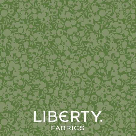 Wiltshire Shadow Leaf, Tessuto Verde Foglia tono su tono - Liberty Fabrics Liberty Fabrics - 1
