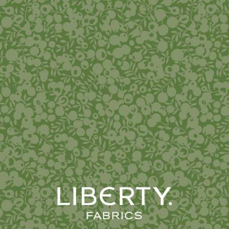 Wiltshire Shadow Leaf, Tessuto Verde Foglia tono su tono - Liberty Fabrics Liberty Fabrics - 1