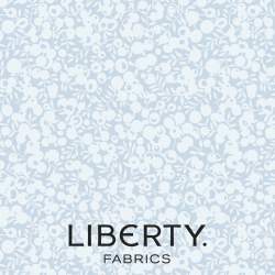 Wiltshire Shadow Cloud, Tessuto Azzurro Nuvola tono su tono - Liberty Fabrics Liberty Fabrics - 1