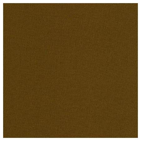Kona Cotton Chestnut, Tessuto Marrone Castagna Tinta Unita - Robert Kaufman