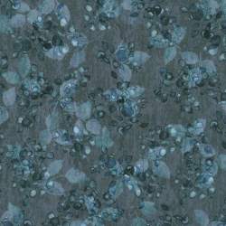 copy of Around the Bend Shale, Tessuto grigio con margherite azzurre - Robert Kaufman Robert Kaufman - 2