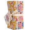 Tilda Jubilee Bundle Mustard/Pink, 5 Fat Quarter da 50 x 55 cm mostarda e rosa