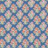 Tilda Jubilee Farm Flowers Blue, Tessuto blu con fiori della fattoria Tilda Fabrics - 1