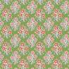Tilda Jubilee Farm Flowers Green, Tessuto verde con fiori della fattoria Tilda Fabrics - 1