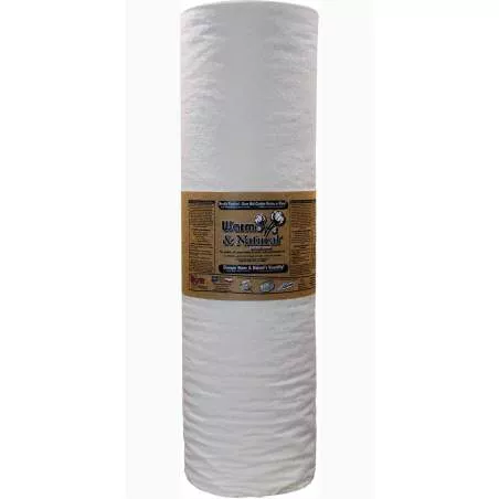 Imbottitura in Cotone Naturale, altezza 228 cm - Warm & Natural