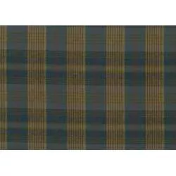 Lecien Centenary 25th by Yoko Saito, tessuto tinto in filo a quadretti azzurri e tortora Lecien Corporation - 1