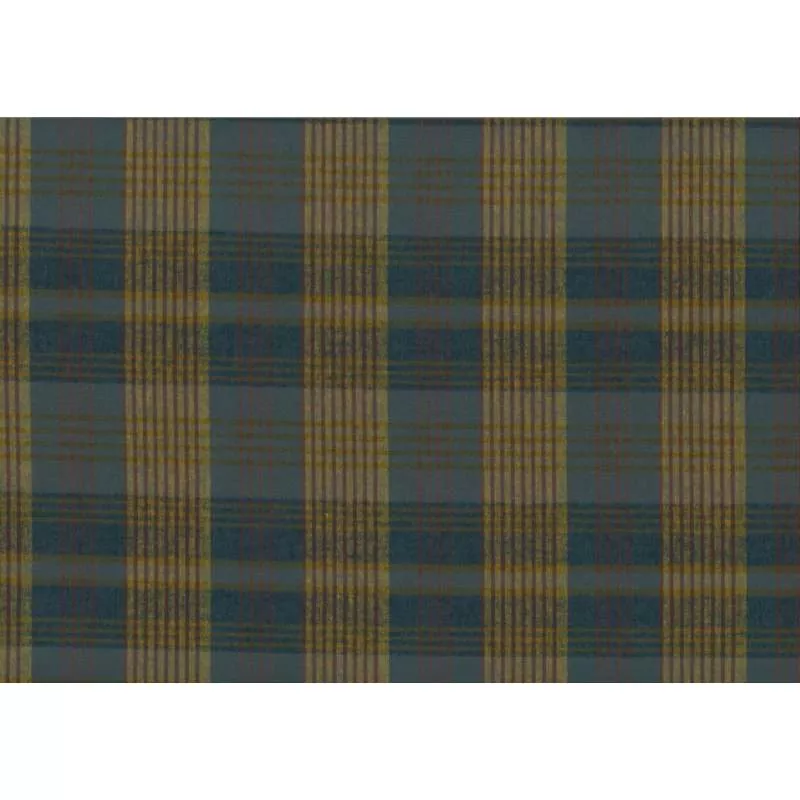 Lecien Centenary 25th by Yoko Saito, tessuto tinto in filo a quadretti azzurri e tortora Lecien Corporation - 1