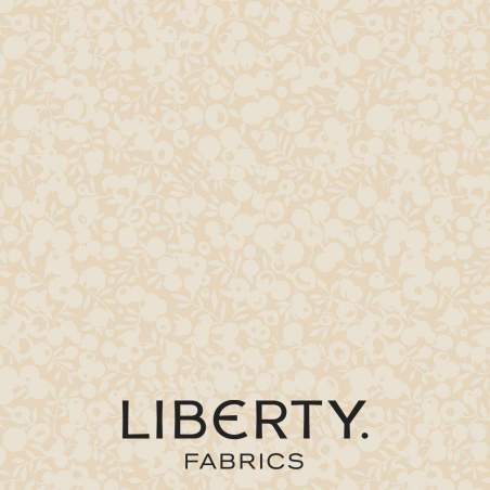 Wiltshire Shadow Putty, Tessuto Mastice tono su tono - Liberty Fabrics