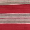 Moda Fabrics, Tessuto Grosse Righe Nocciola Scuro e Rosse