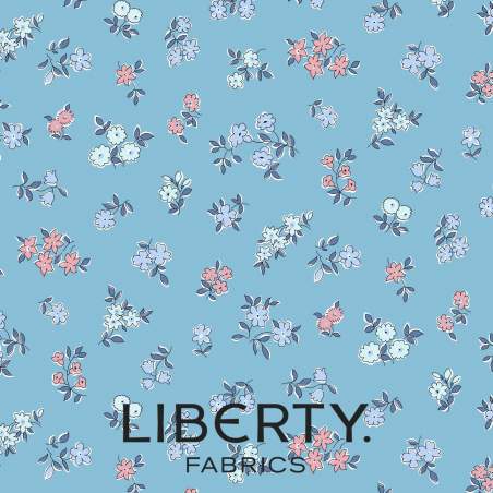Heirloom 3 Posy Sprig Liberty Fabrics - 1