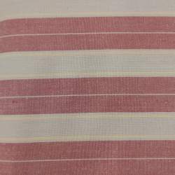 copy of Moda Fabrics, Tessuto Fondo Beige con righe e quadretti bianchi Moda Fabrics - 1
