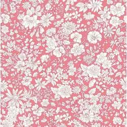 Emily Belle Brights Watermelon, tessuto rosa Anguria a piccoli fiori bianchi Liberty Quilting Liberty Fabrics - 1