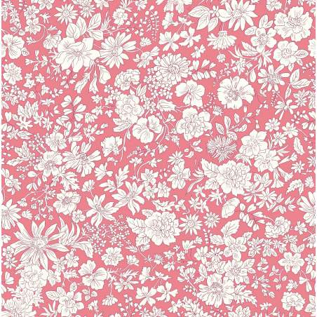 Emily Belle Brights Watermelon, tessuto rosso Anguria - Liberty Quilting Liberty Fabrics - 1