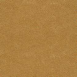 Sevenberry Kasuri Gold, Tessuto Giallo Oro con pois a onda - Robert Kaufman Robert Kaufman - 1